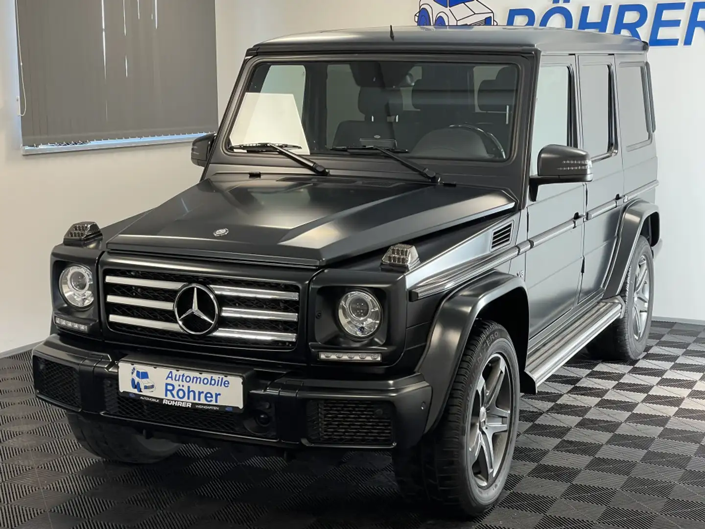 Mercedes-Benz G 500 4Matic magno designo AHK Standh. Distr.+ Black - 2