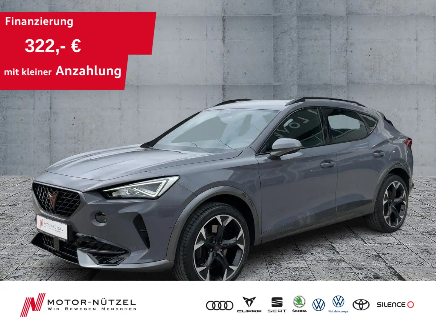 CUPRA Formentor VZ 2.0 TSI DSG 4DRIVE LED+NAVI+BEATS Grau - 1