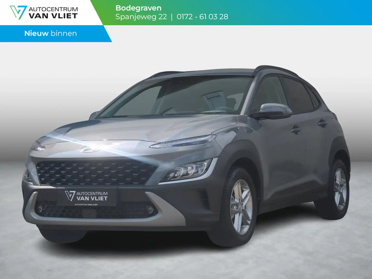 Hyundai KONA 1.0 T-GDI Comfort | APPLE CARPLAY | ACHTERUITRIJCA Grijs - 1