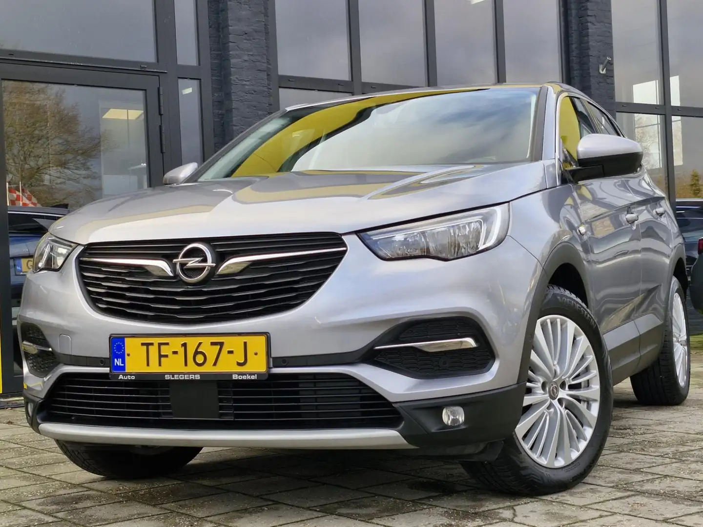 Opel Grandland X 1.2 Turbo Innovation | Trekhaak | Parkeer Sensoren Gris - 1