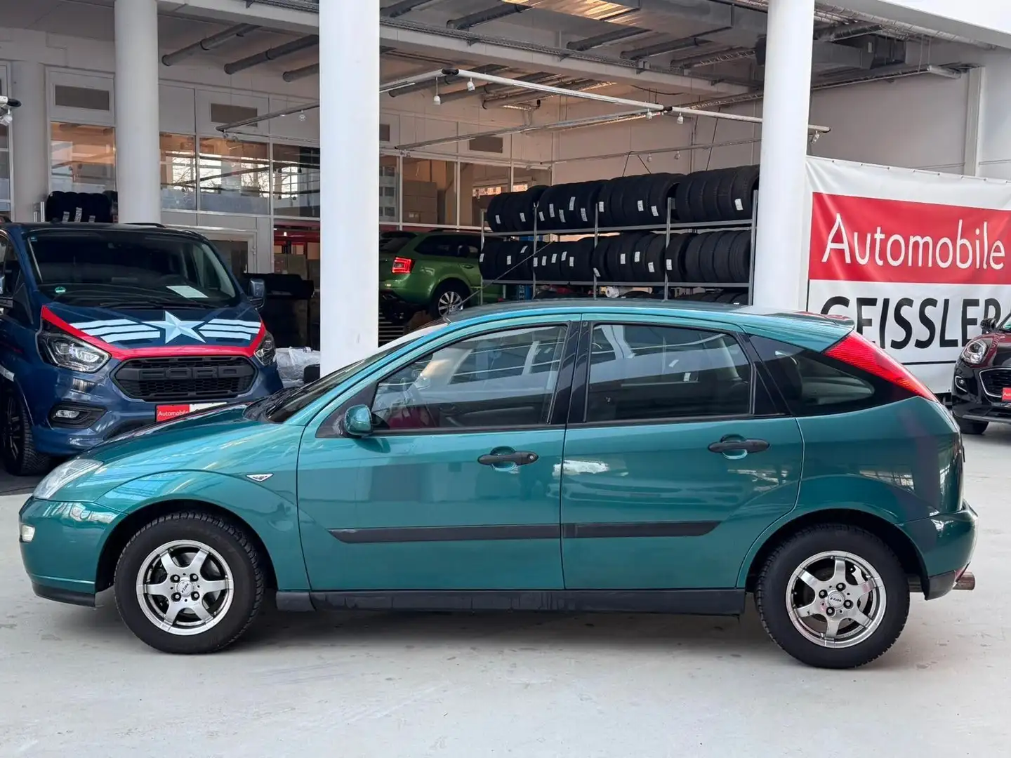 Ford Focus 1.6 Trend Klima+HU12/27 Grün - 2