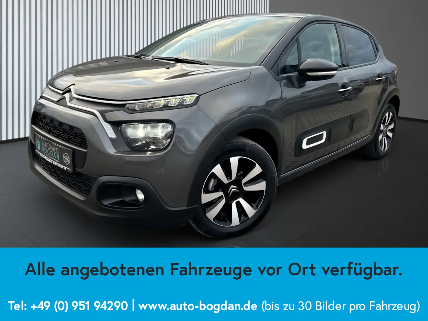 Citroen C3 Shine Kamera*SHZ*PDC*Tempomat*LED*Android/Apple Grau - 2