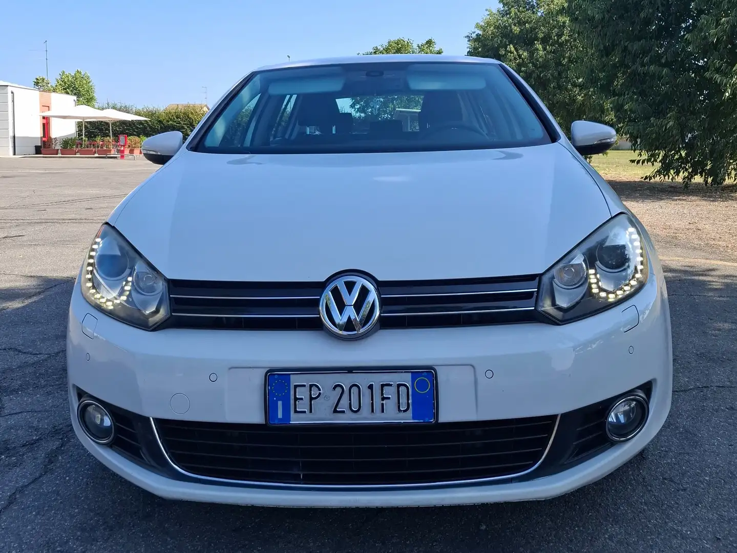 Volkswagen Golf Golf VI 2008 5p 1.6 tdi Highline c/xeno Bianco - 2