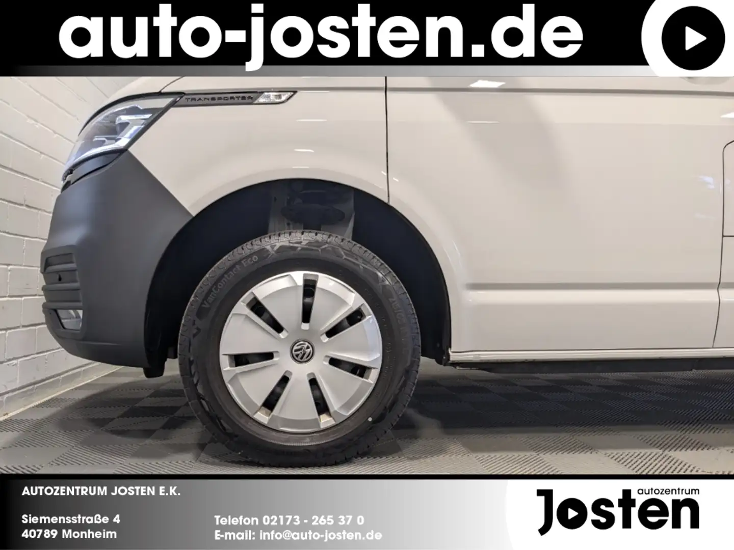 Volkswagen Transporter T6.1 Kombi 8 Sitze LED NAVI AHK PDC Weiß - 2
