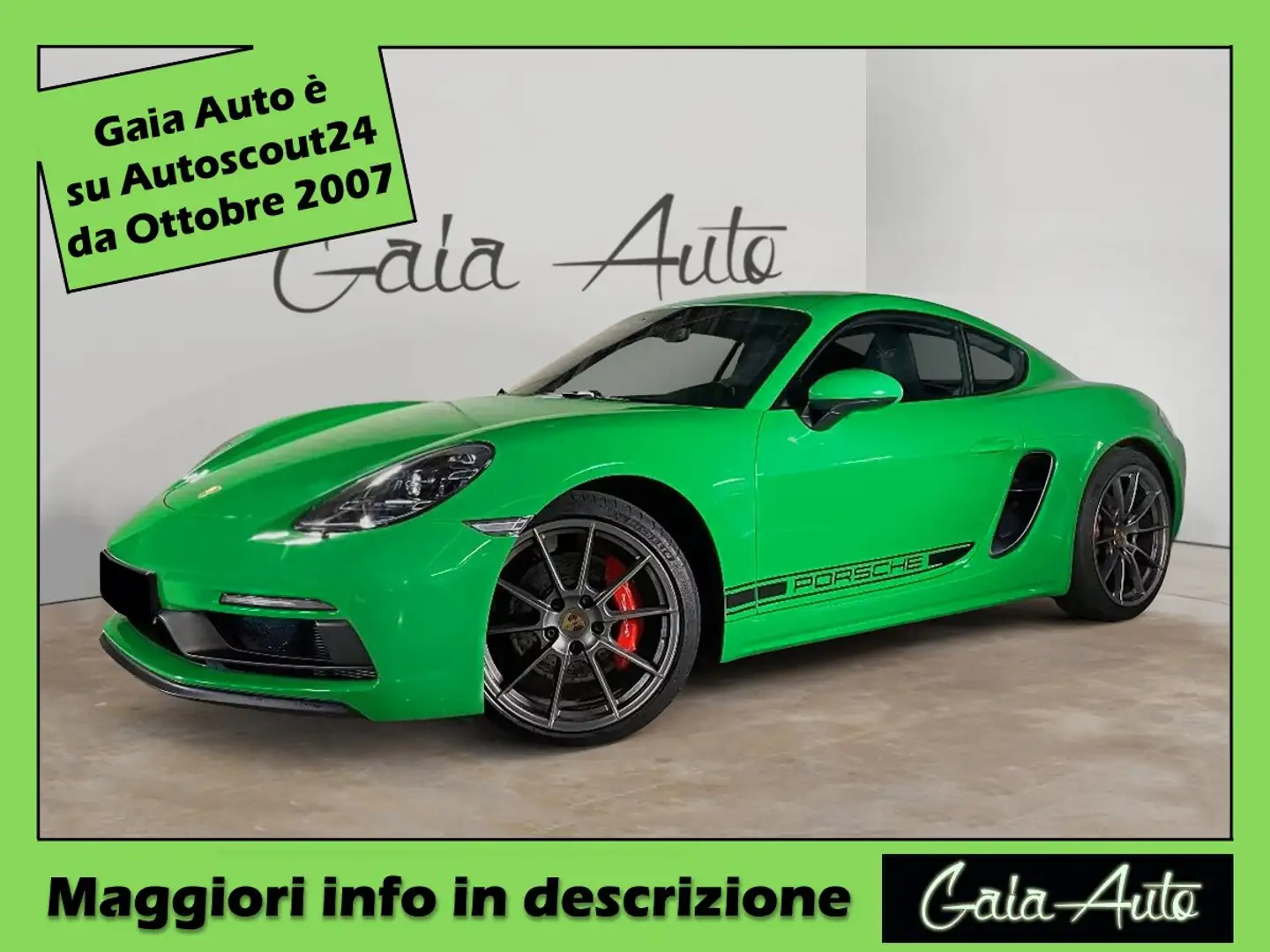Porsche 718 Cayman 4.0 GTS MANUALE (diverse disponibilità) Gri - 1