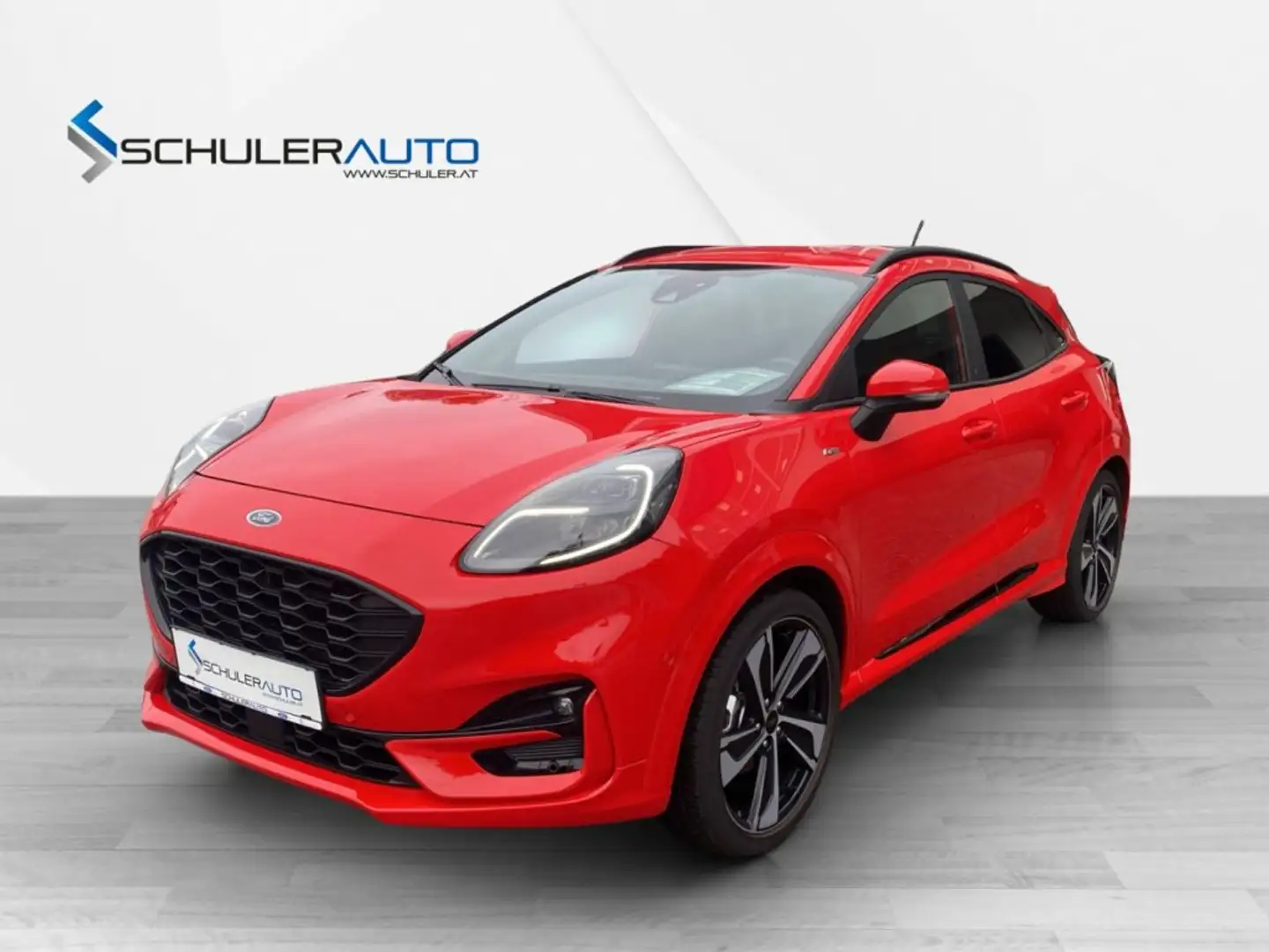 Ford Puma 1,0EcoBoost ST-LINE 125PS 6Gang *AHK *Kamera *adap.Tempomat Rood - 1