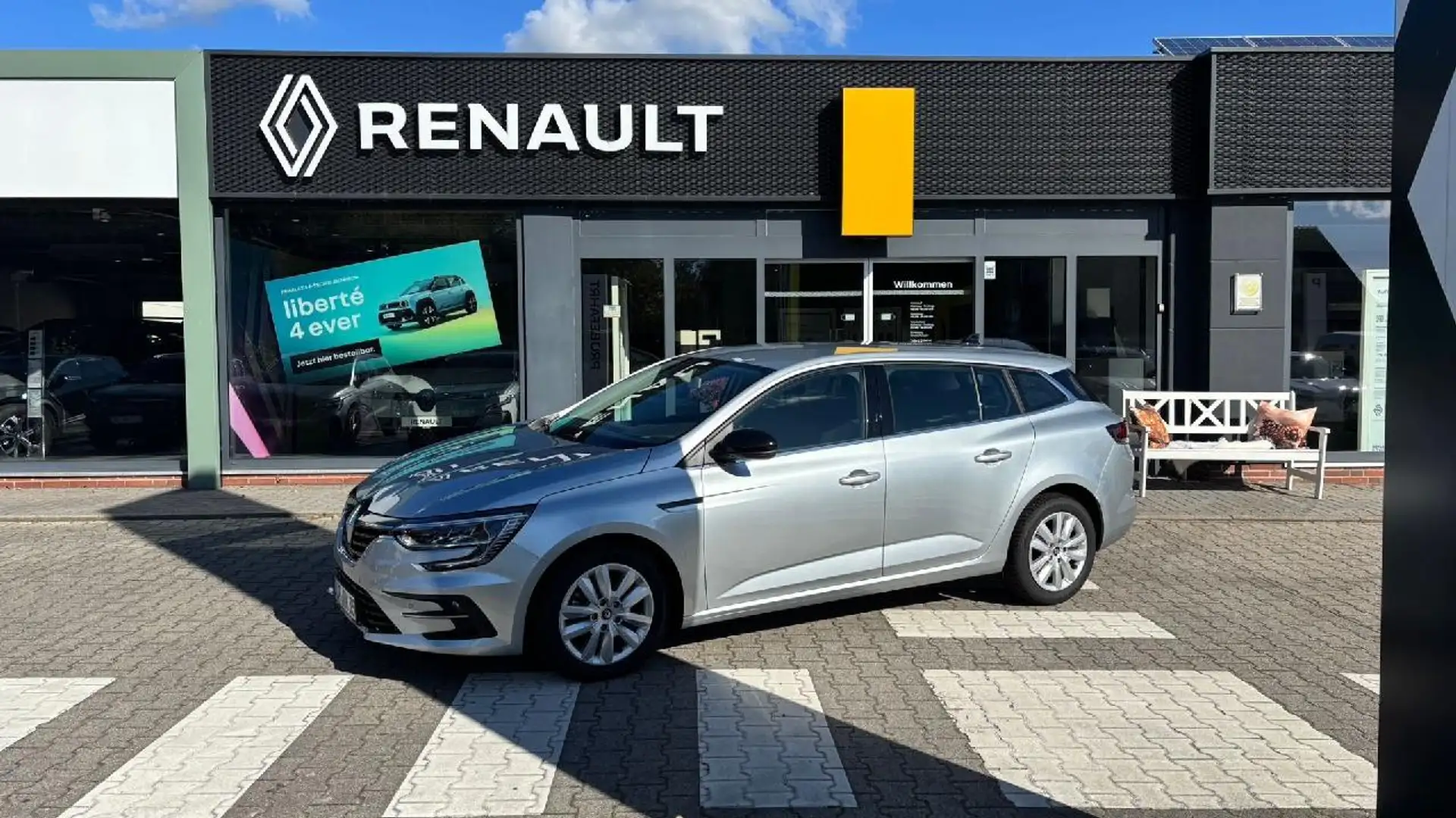 Renault Megane Grandtour Equilibre BLUE dCi 115 EDC Gris - 1