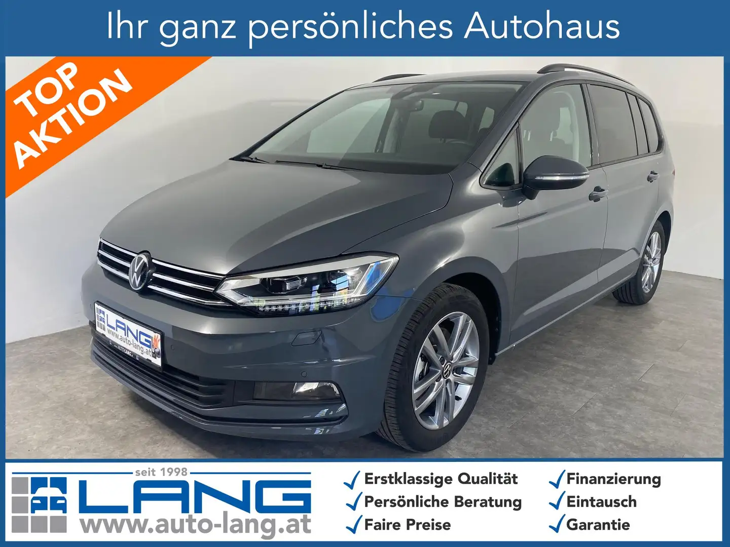 Volkswagen Touran 1.5 TSI DSG Comfortline LED*ACC*7 SITZE 110 kW ... Gris - 1