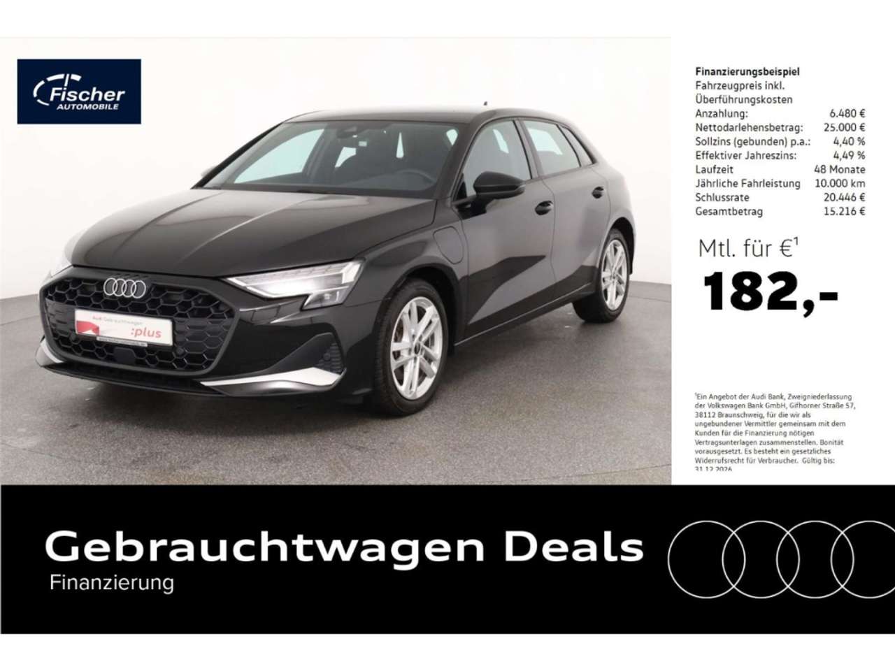 Audi A3 — Audi A3 Sportback 40 TFSI e Advanced NAV/RFK/ACC