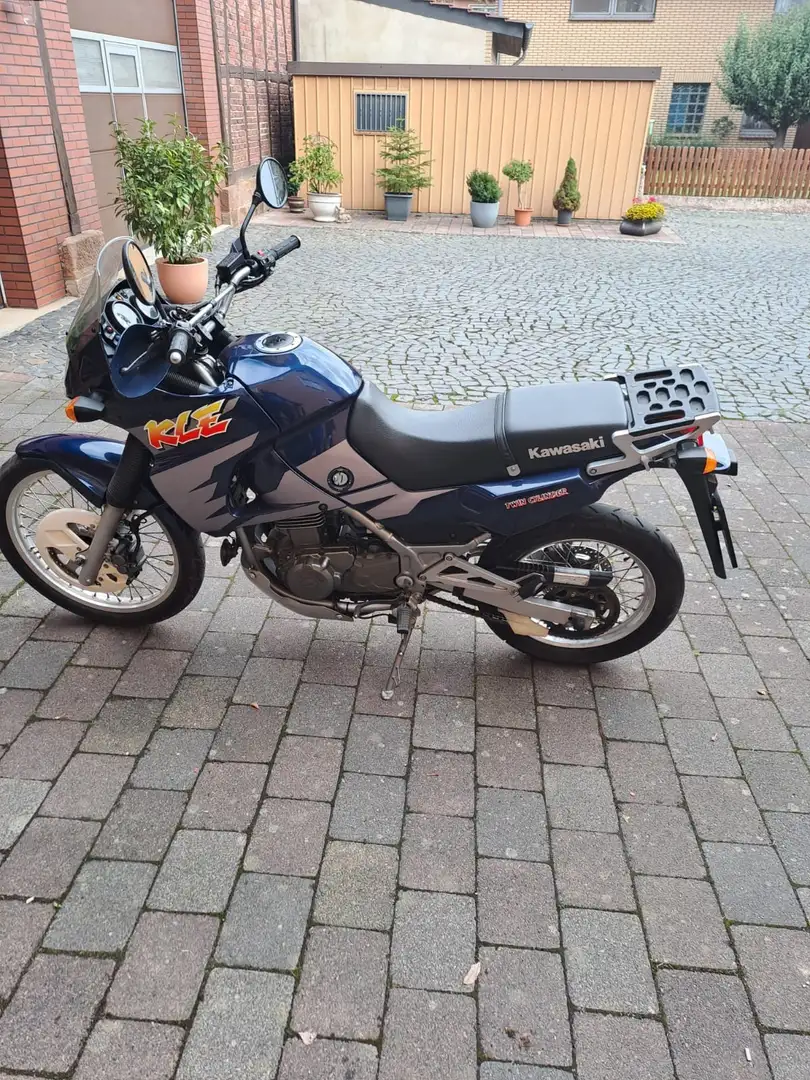 Kawasaki KLE 500 Blauw - 2