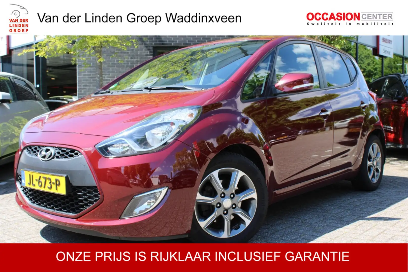 Hyundai iX20 1.4i Go Navi/Cam/Bluet/16"/Pdc/Cruise "RIJKLAARPRI Rood - 1