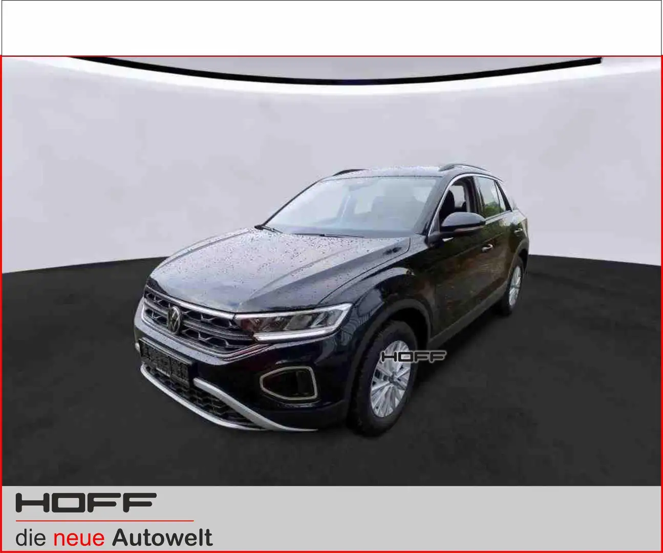 Volkswagen T-Roc 1.0 TSI Life Navi Vorb LED PDC APP DAB+ Schwarz - 2