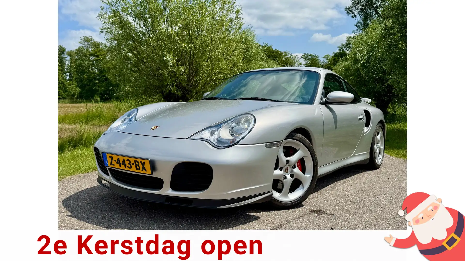 Porsche 911 3.6 Coupé Turbo Automaat / 1e Eigenaar / Carbon + Gris - 1