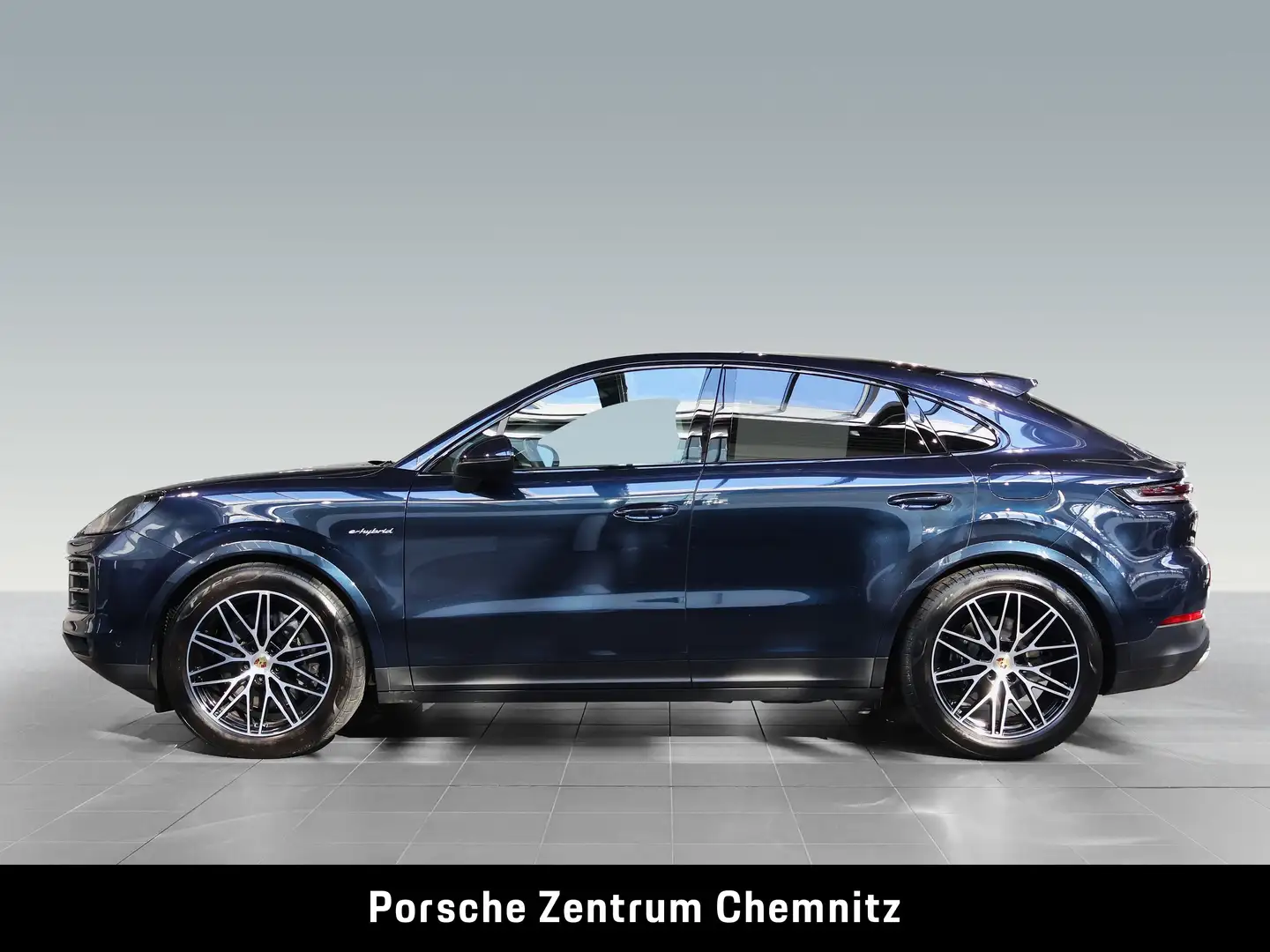 Porsche Cayenne E-Hybrid Coupé 4+1Sitze;BOSE;Luft;14Wege Sitze Blau - 2