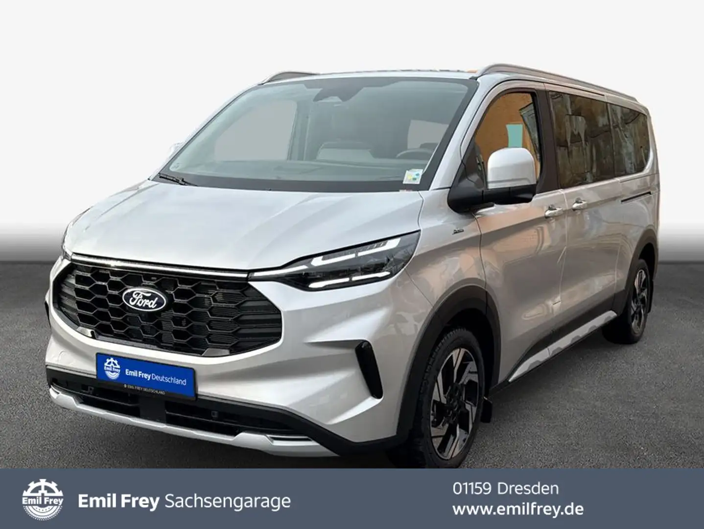 Ford Tourneo Custom 320 L2H1 VA Autm. Active 125 kW, 5- Argintiu - 1