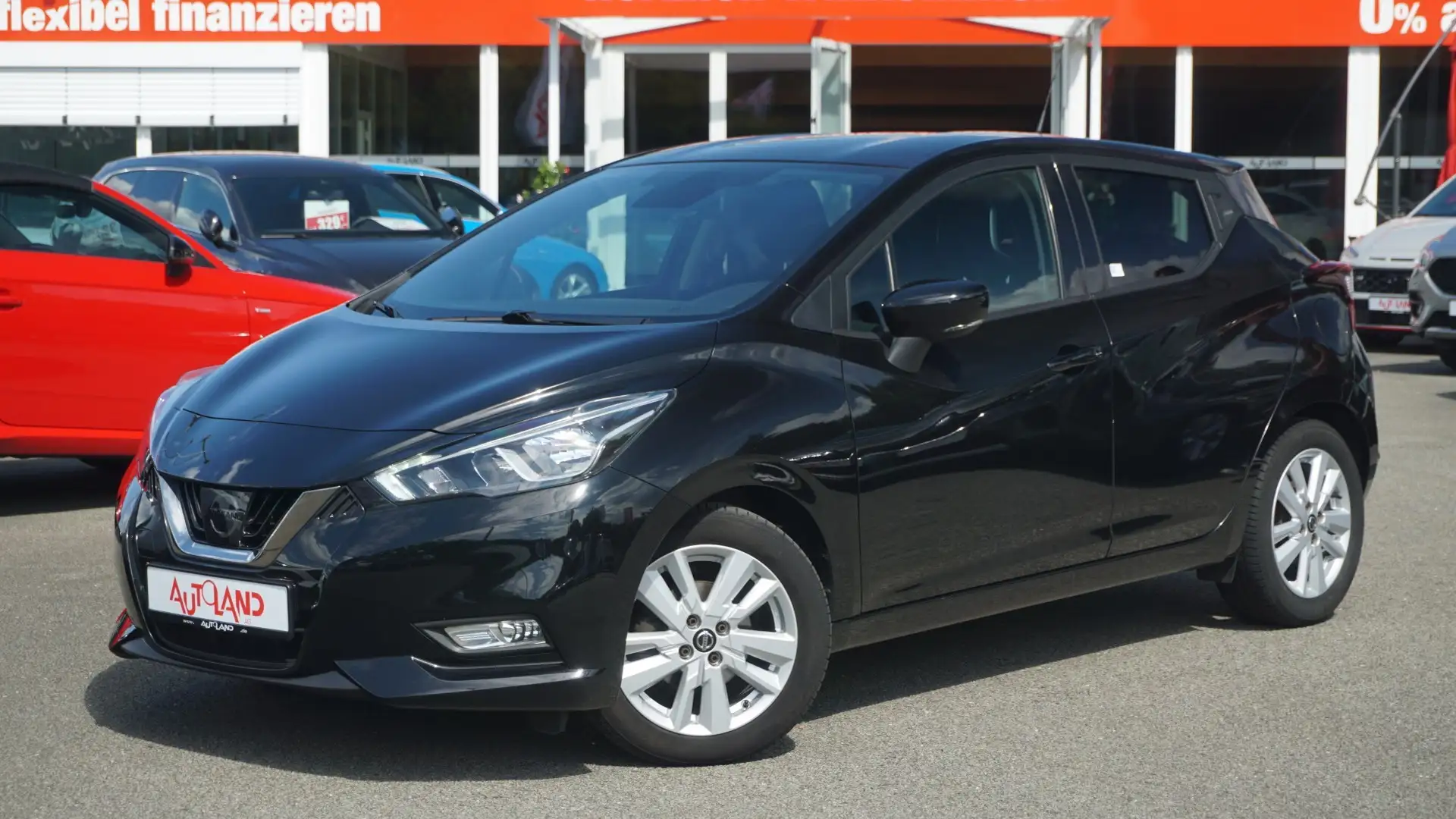Nissan Micra 1.0 N-Connecta Navi Sitzheizung Tempomat Schwarz - 2