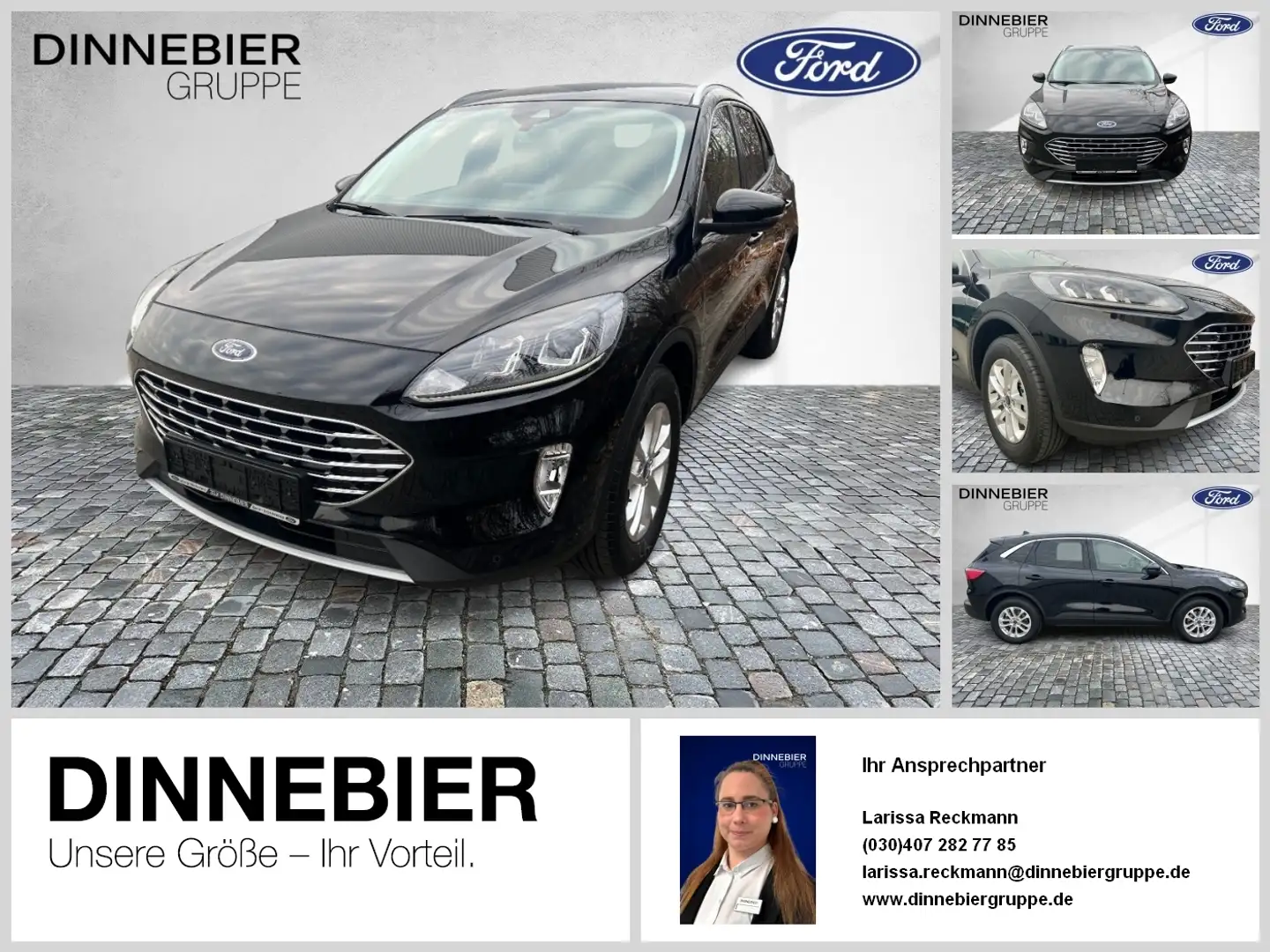 Ford Kuga Titanium Navigation+Kamera+Winterpaket Noir - 1