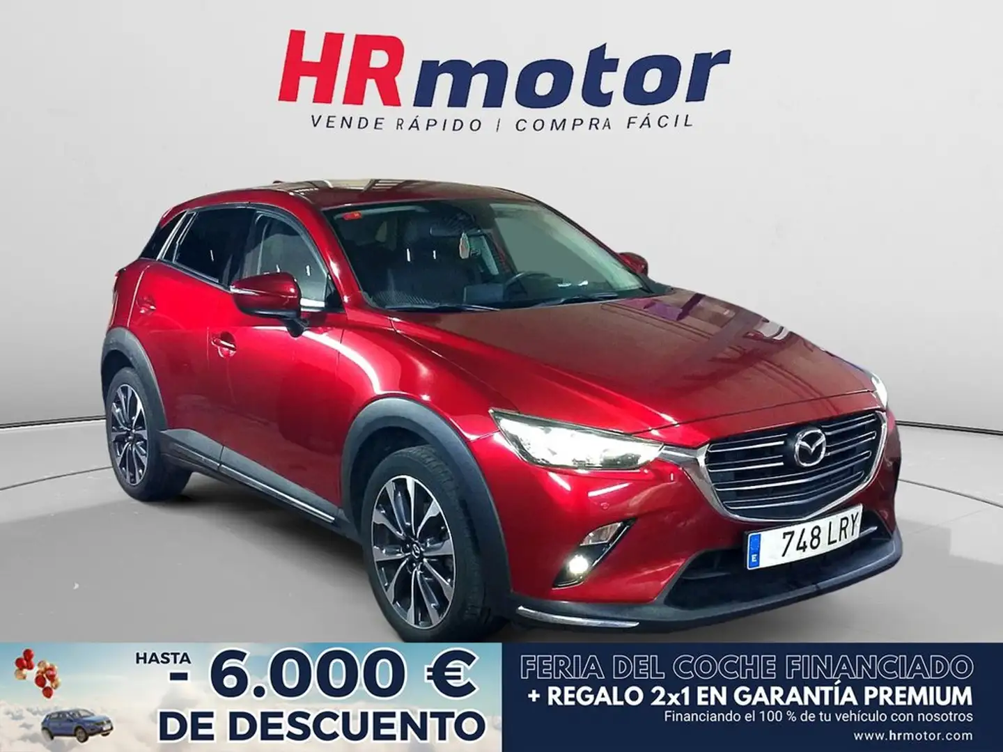 Mazda CX-3 Zenith Rojo - 1