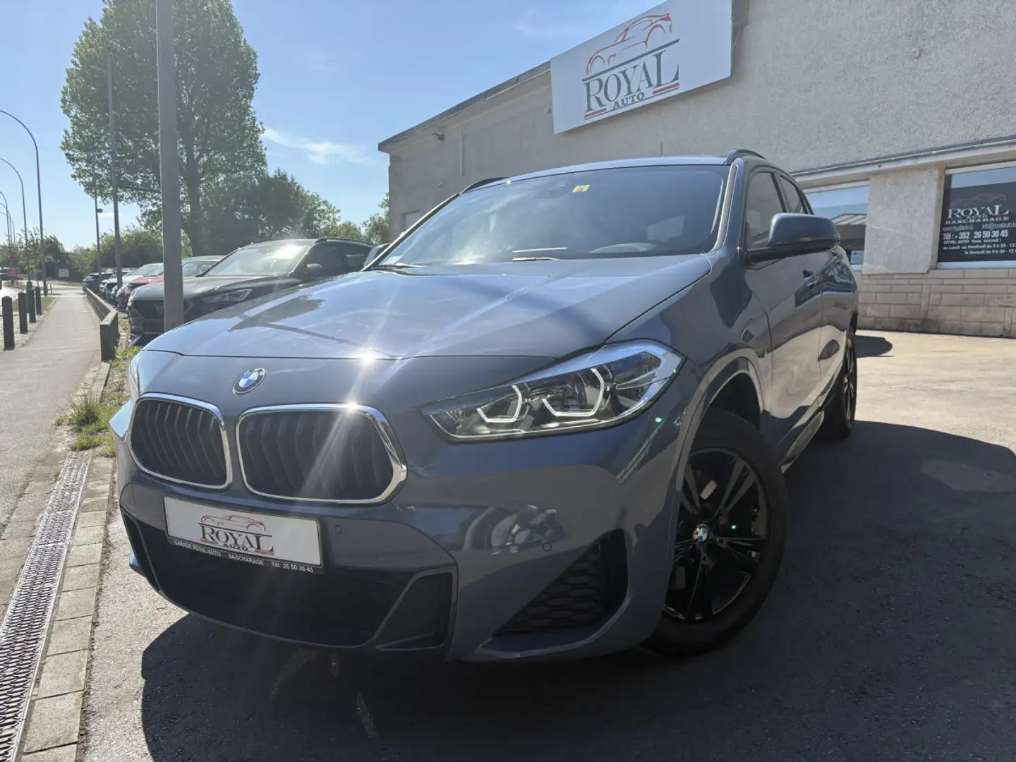 BMW X2 20dA XDRIVE 190 PACK M * GARANTIE 36 MOIS * Gris - 1