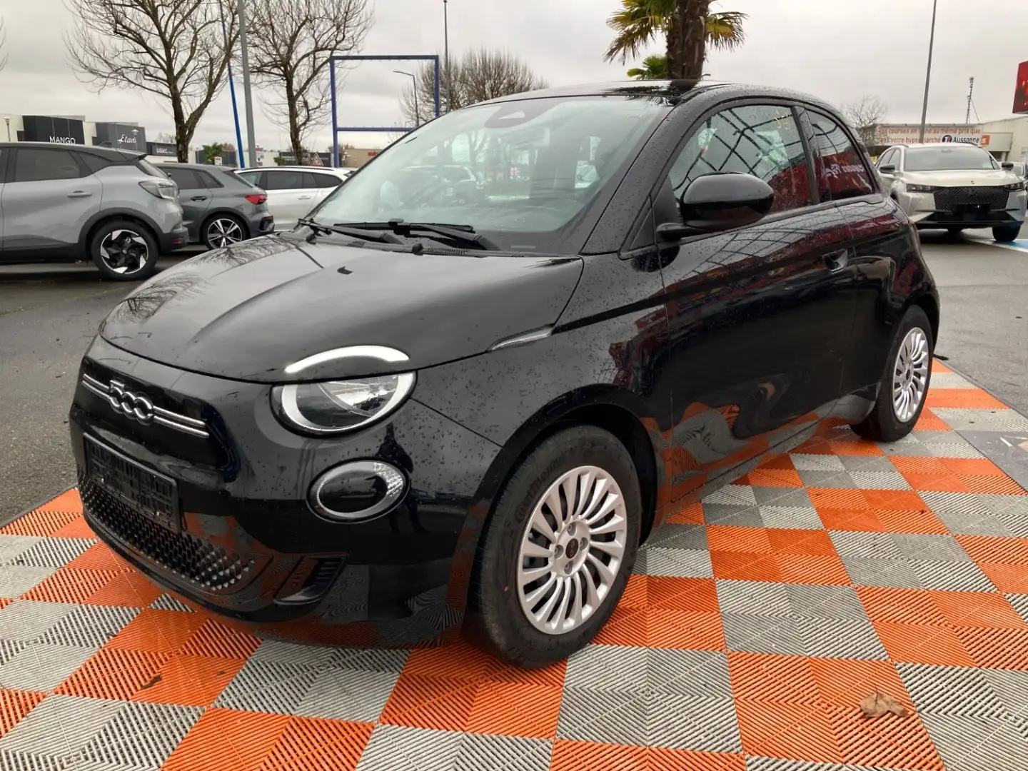 Fiat 500e Electrique 95 ACTION Batterie 23.8kWh Noir - 2