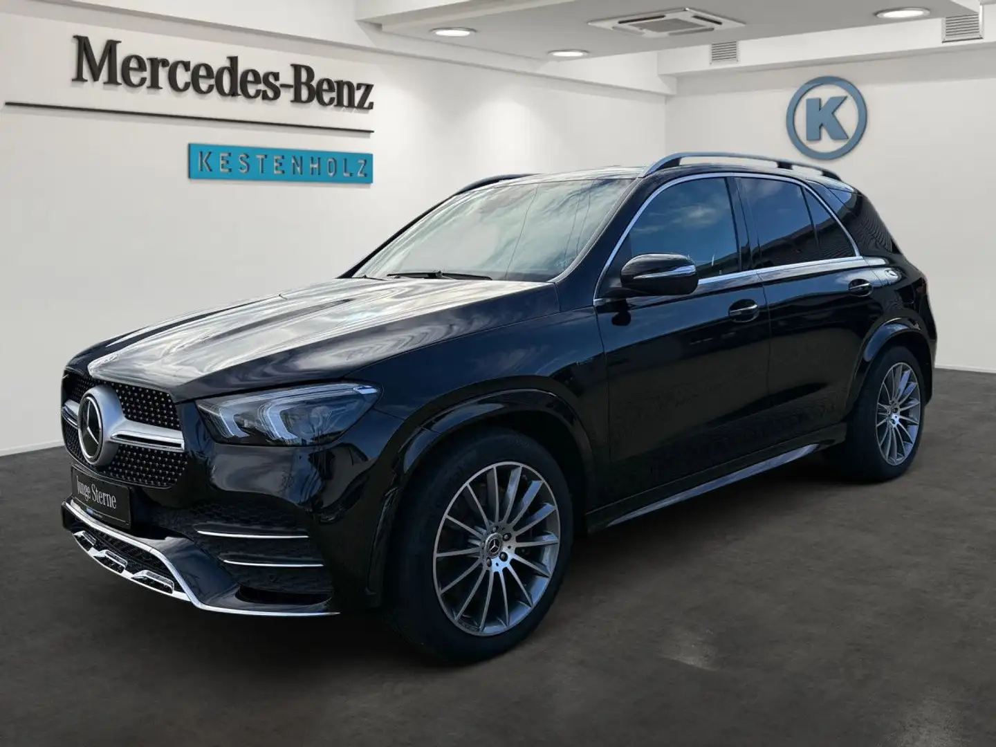 Mercedes-Benz GLE 350 de 4M AMG+PANO+AHK+AIRMATIC+BURMEST+360° Schwarz - 2