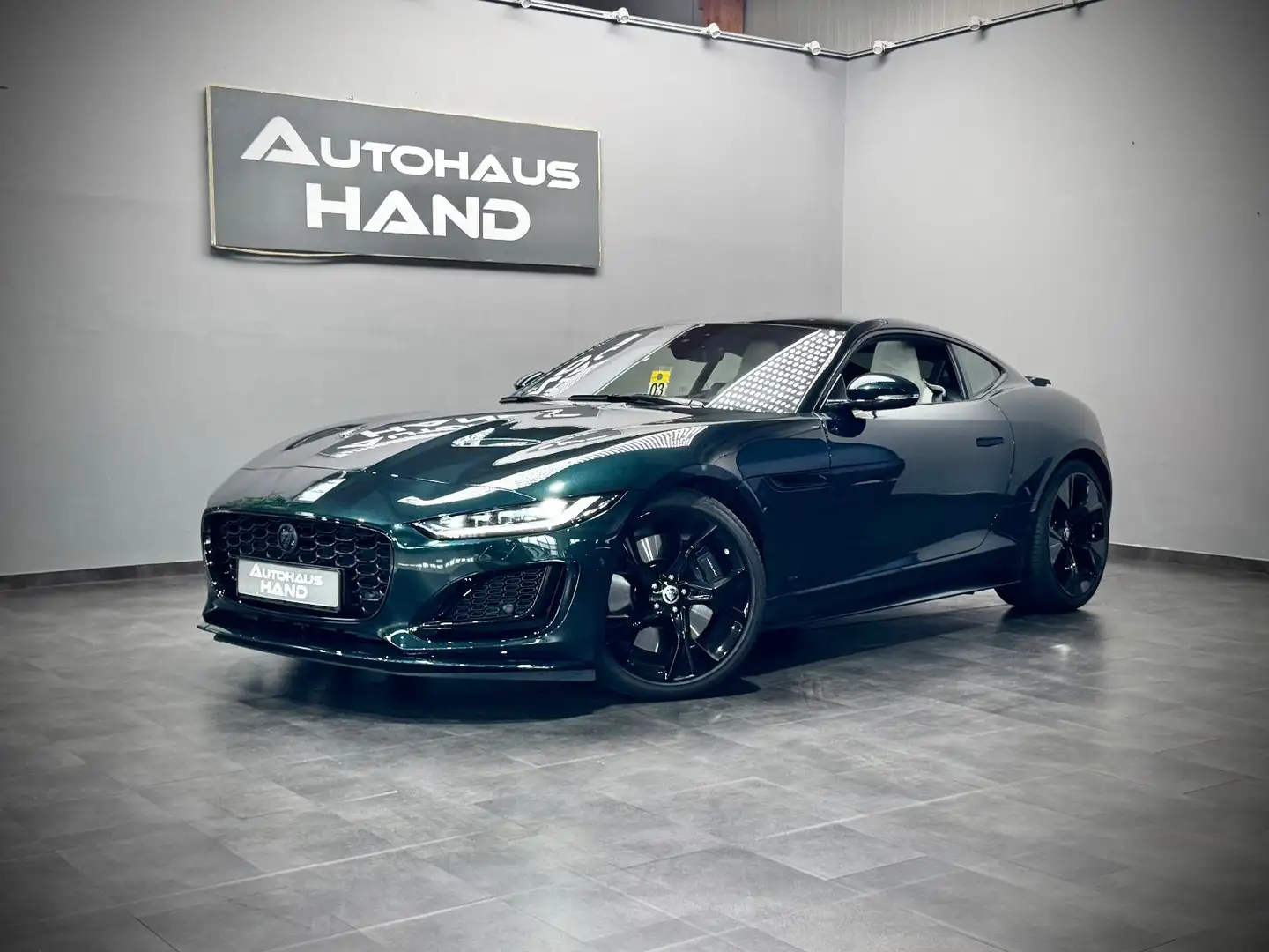 Jaguar F-Type F-TYPE*Coupe*R-Dynamic*Black AWD*LED*NAVI*PANO* Vert - 1