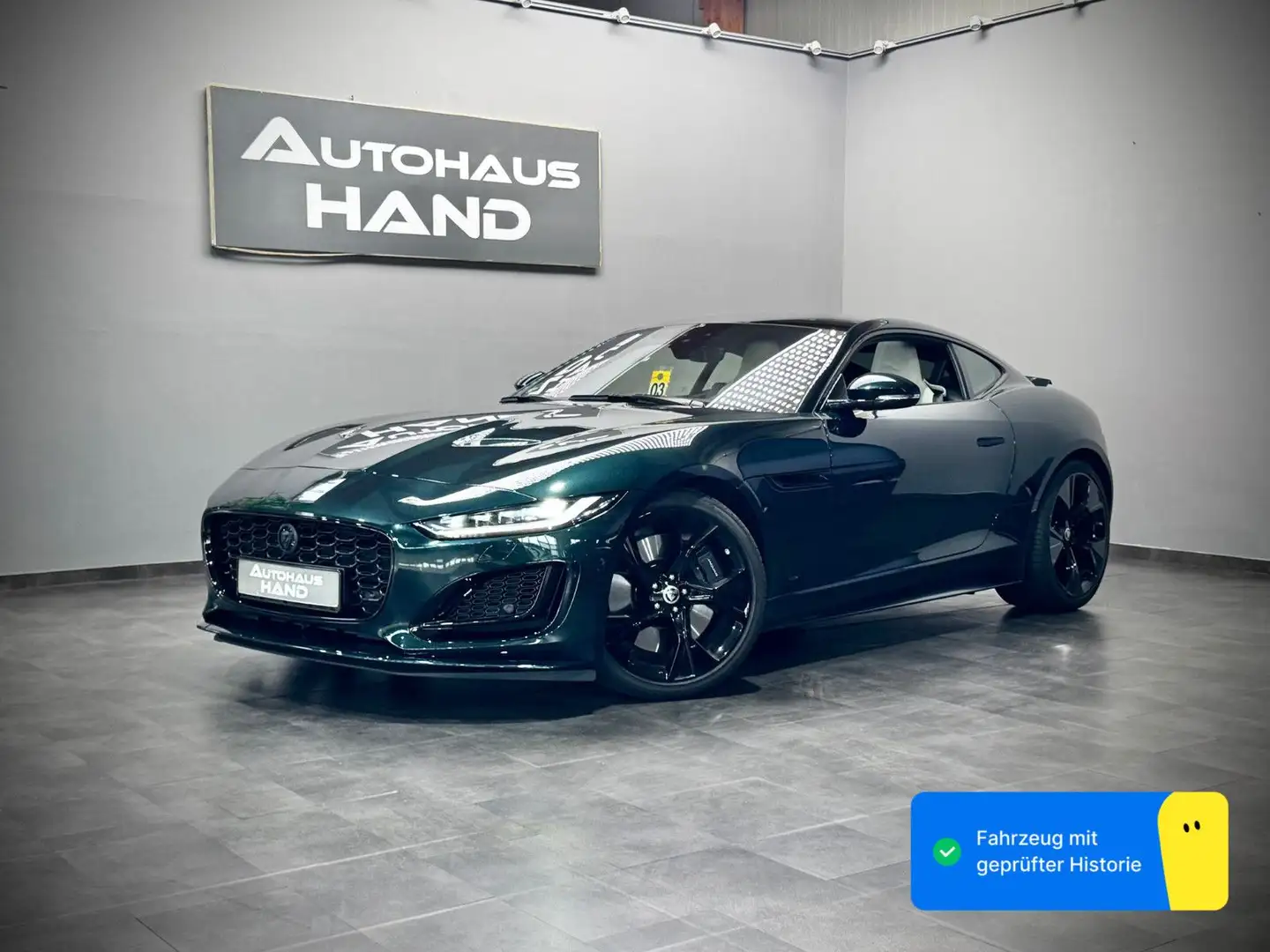 Jaguar F-Type F-TYPE*Coupe*R-Dynamic*Black AWD*LED*NAVI*PANO* Vert - 1