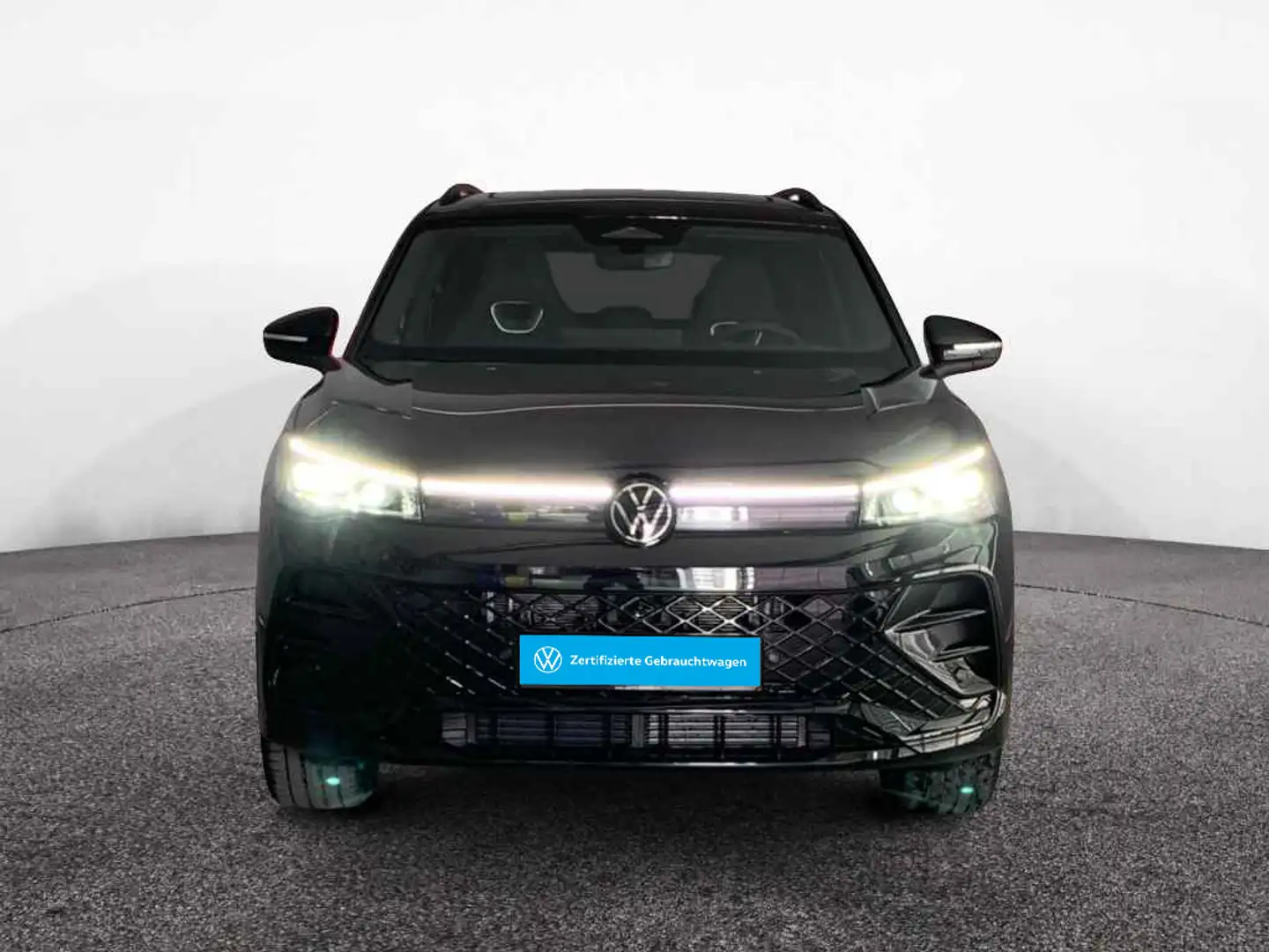 Volkswagen Tiguan R-Line TDI 4M *AHK*H-UP*PANO*MATRIX*20"* Schwarz - 2