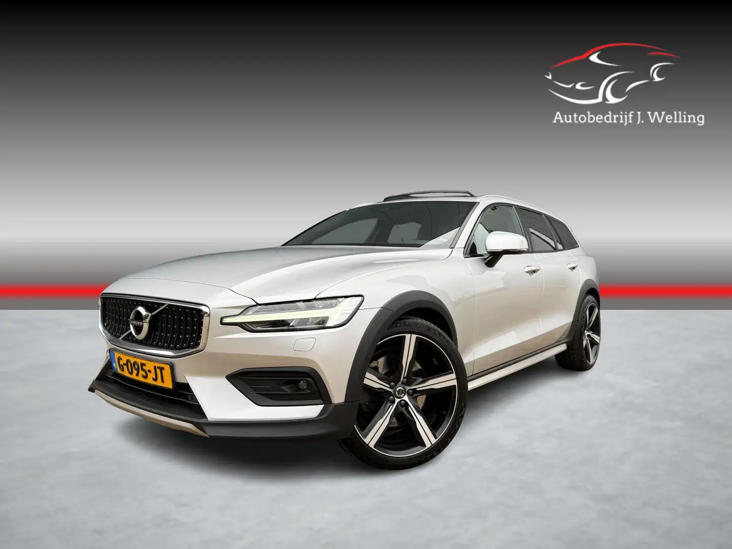 Volvo V60 Cross Country 2.0 D4 AWD Intro Edition / pano / trekhaak / acc Grau - 1