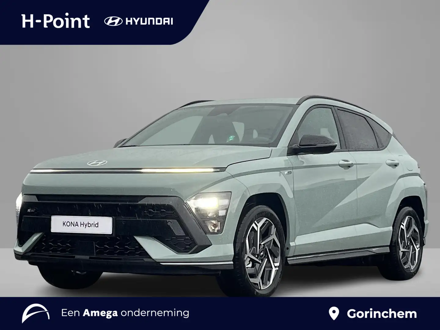 Hyundai KONA 1.6 GDI HEV N-Line Edition | N-Line exterieur & Pa Groen - 1