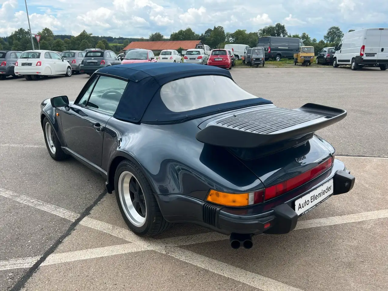 Porsche 930 911 930 Cabrio Turbo, H-Zulassung Deutsche Ausf, foto 5