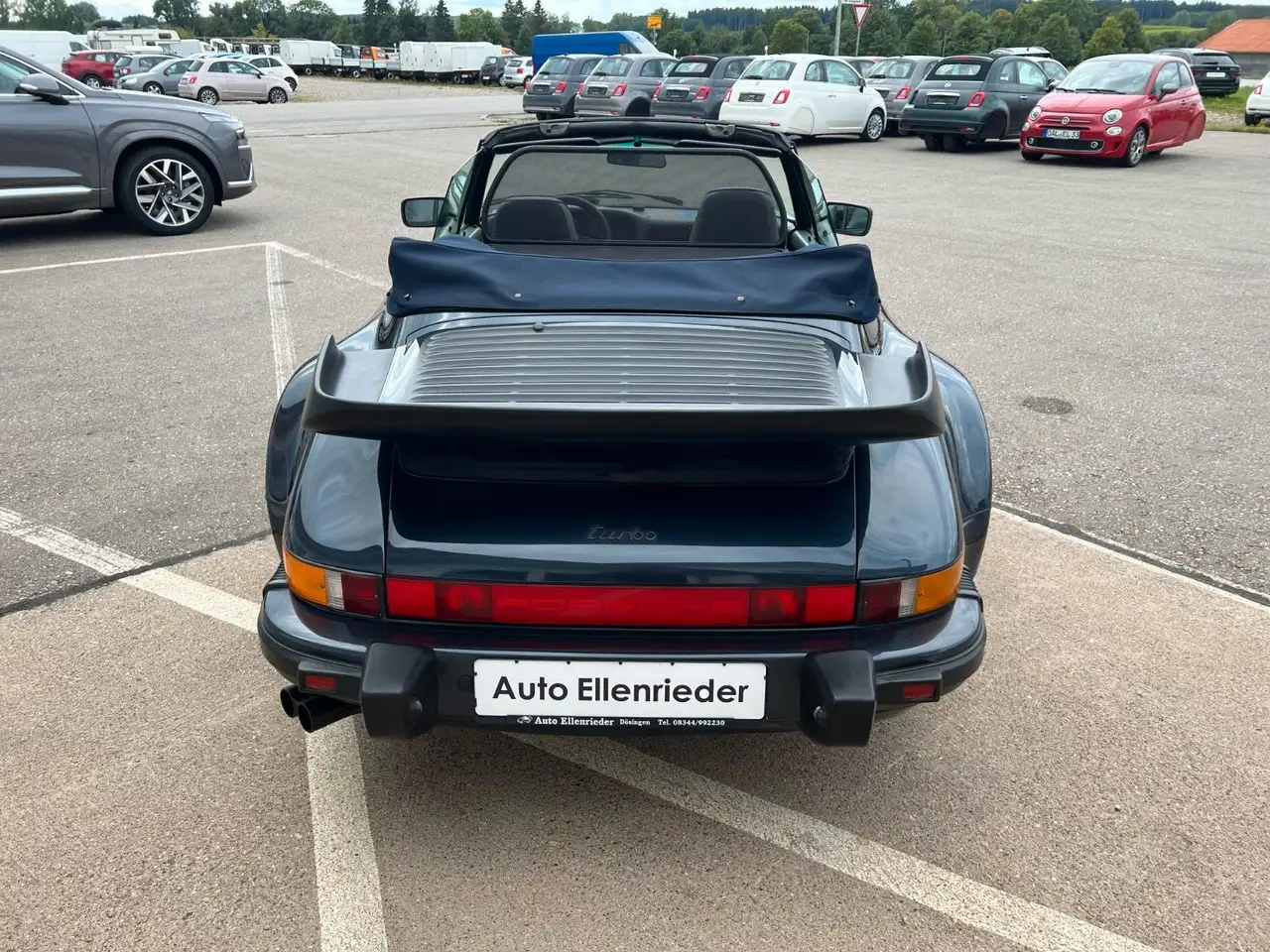 Porsche 930 911 930 Cabrio Turbo, H-Zulassung Deutsche Ausf, foto 8