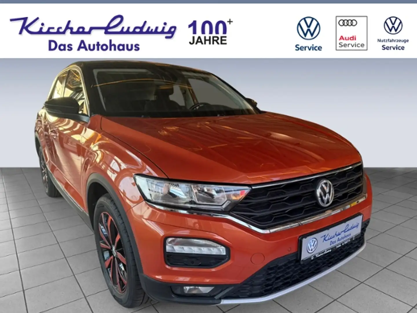 Volkswagen T-Roc 2.0 TDI Style 4M NAVI ACC APP C. Orange - 1