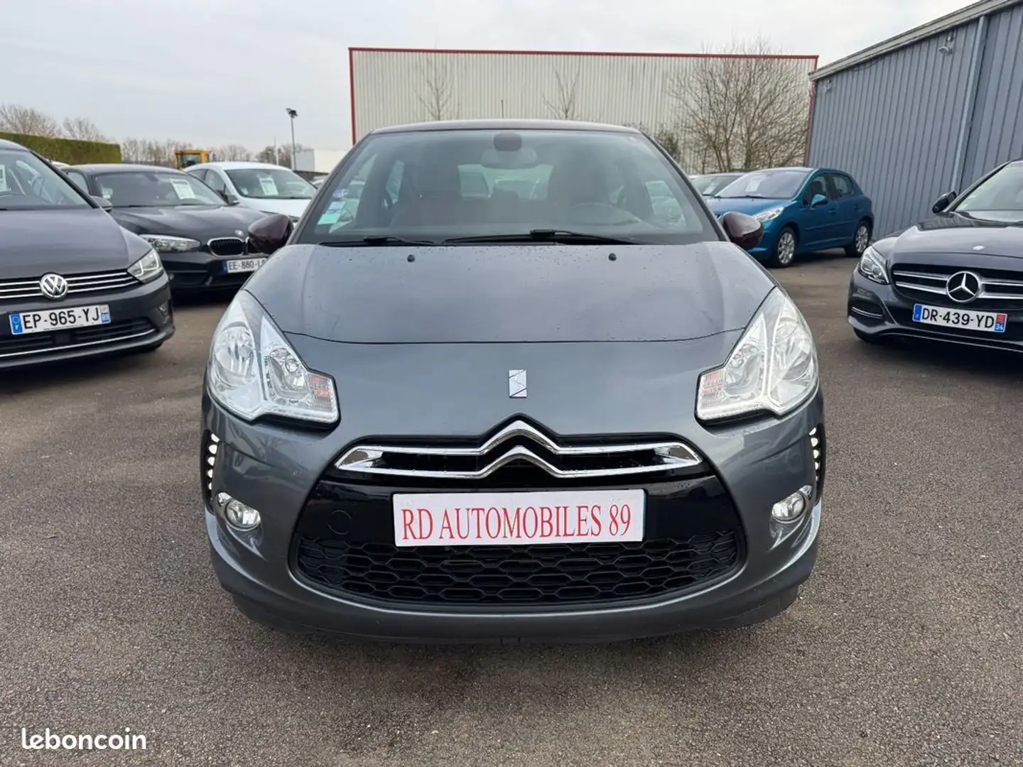 Citroen DS3 Citroën 1.6 THP 156 CH SportChic Gris - 2