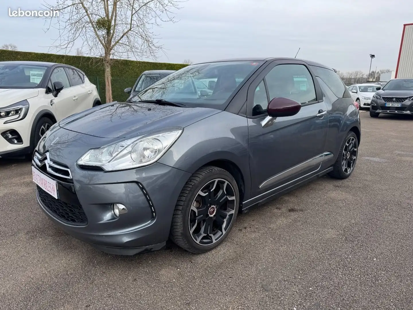Citroen DS3 Citroën 1.6 THP 156 CH SportChic Gris - 1