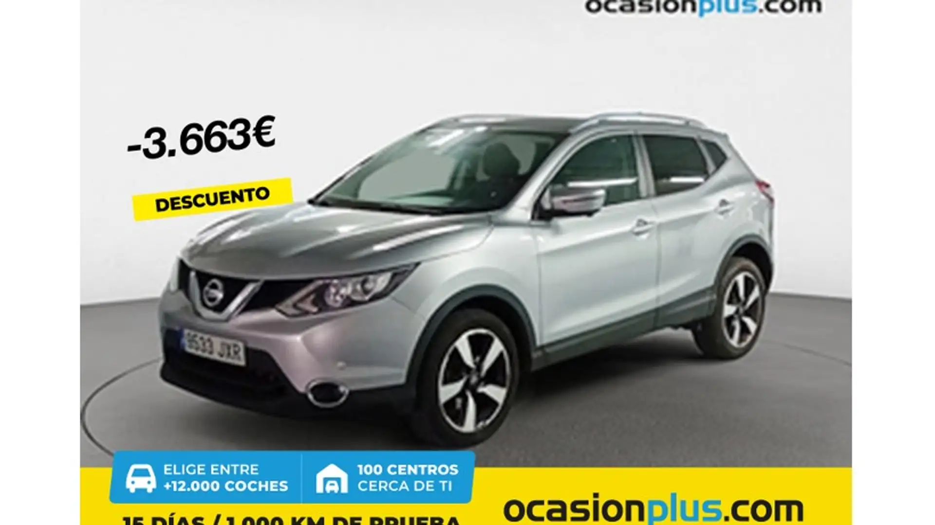 Nissan Qashqai 1.2 DIG-T N-Connecta 4x2 XTronic Plateado - 1