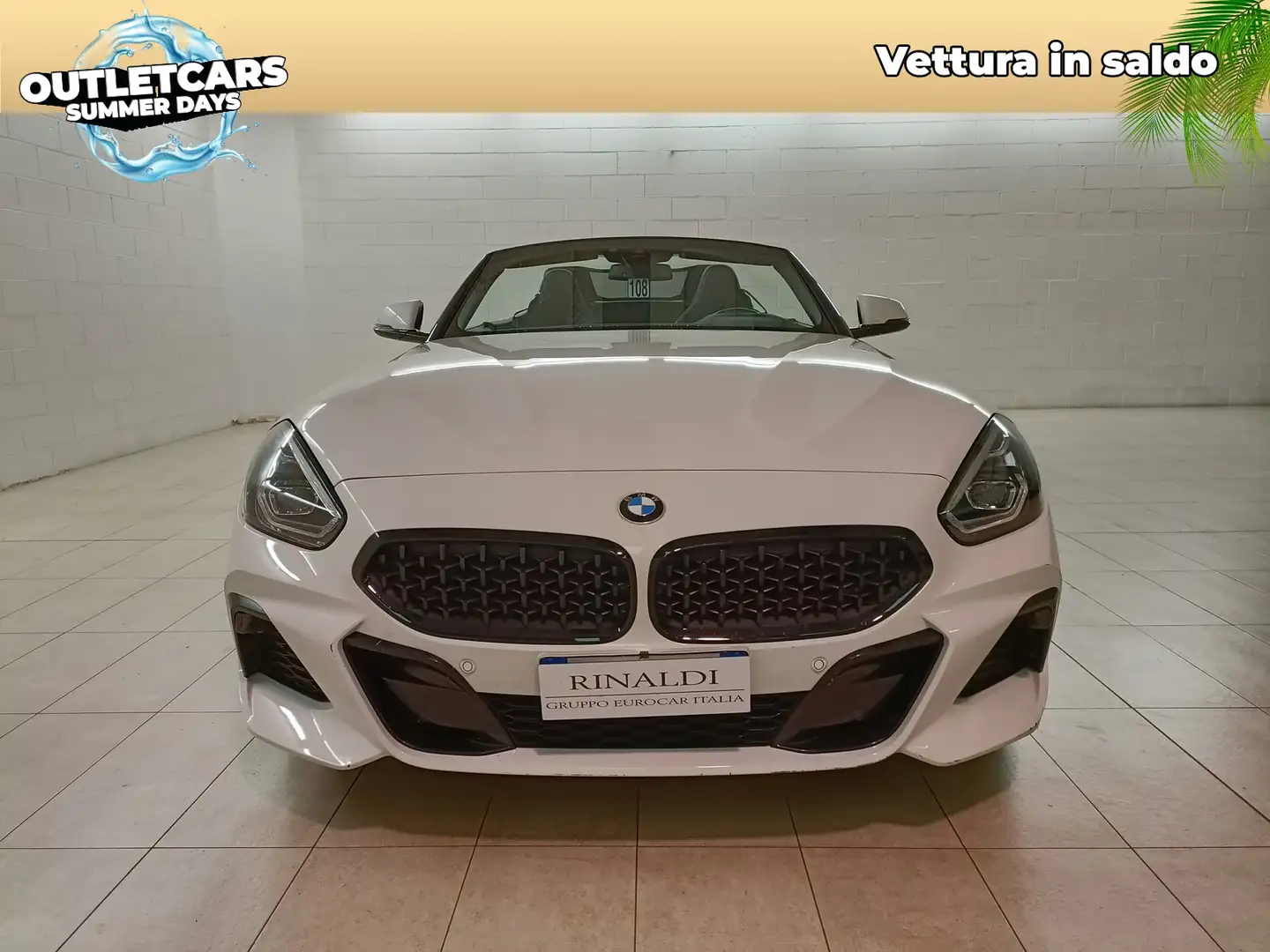 BMW Z4 sdrive 30i msport auto Wit - 2