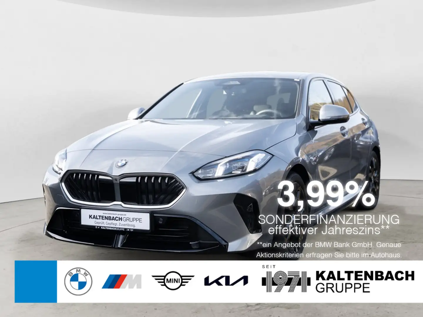 BMW 120 d M-Sport 360° LED HUD ACC NAVI H/K KAMERA Grau - 1