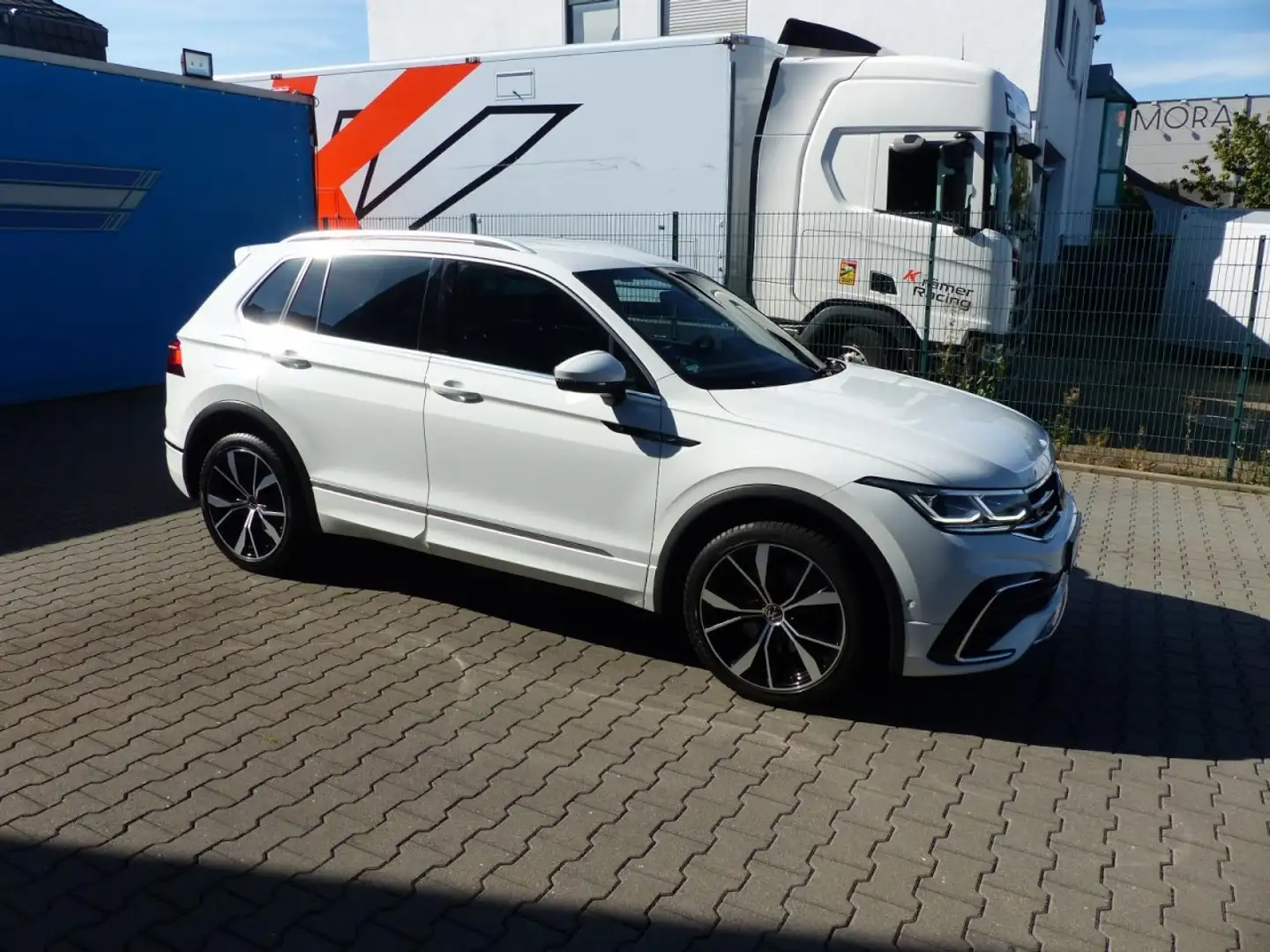 Volkswagen Tiguan .2.0R-LINE.4MOTION.NAVI.AHK.KAMERA.AUTO Klima Weiß - 2