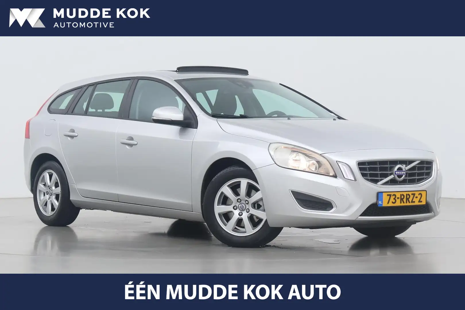 Volvo V60 1.6 T3 | 150Pk! | Schuif/Kanteldak | Trekhaak | Cr Grijs - 1