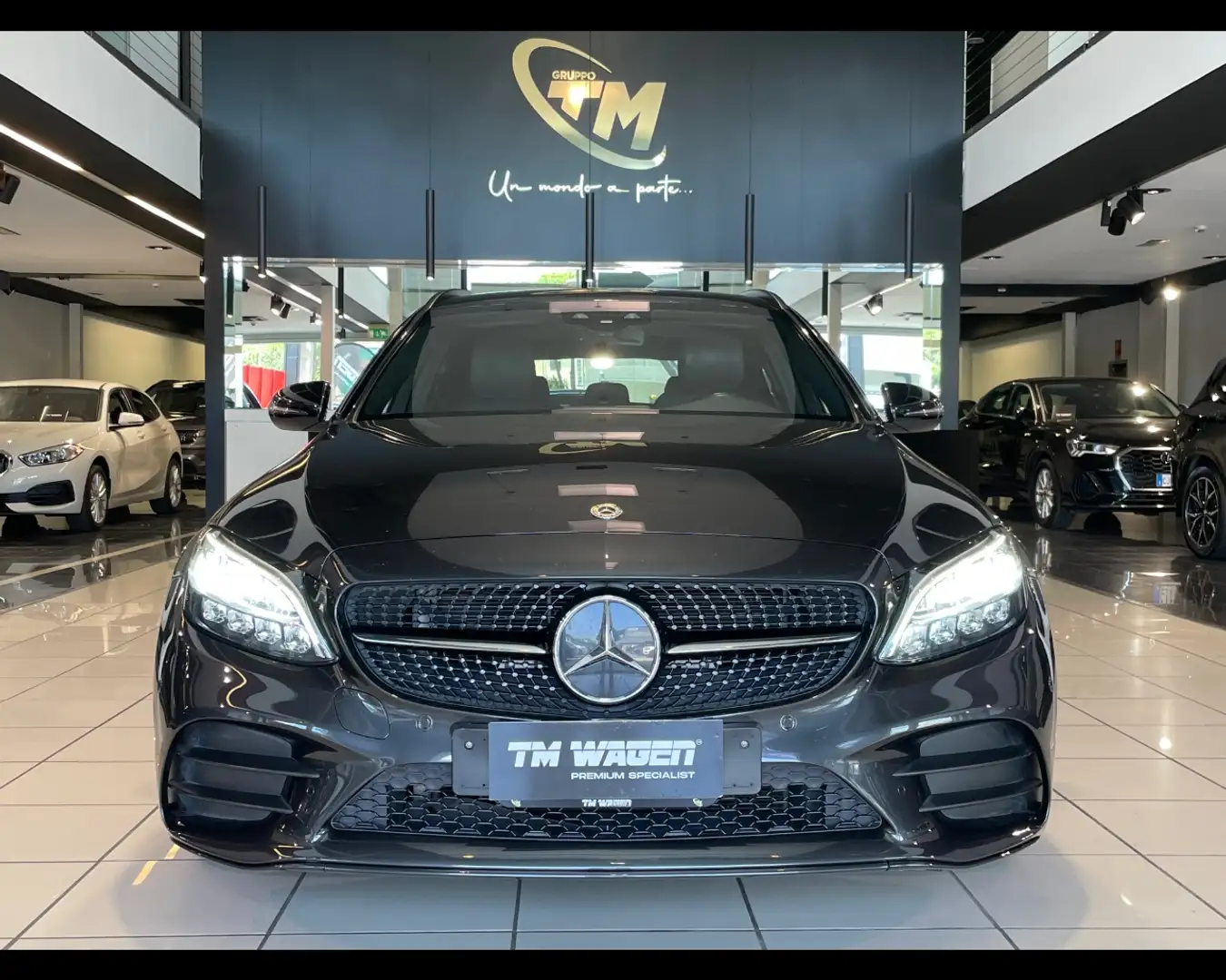 Mercedes-Benz C 220 classe C 220 d S.W. Auto Premium AMG 194CV 2021 Grigio - 2