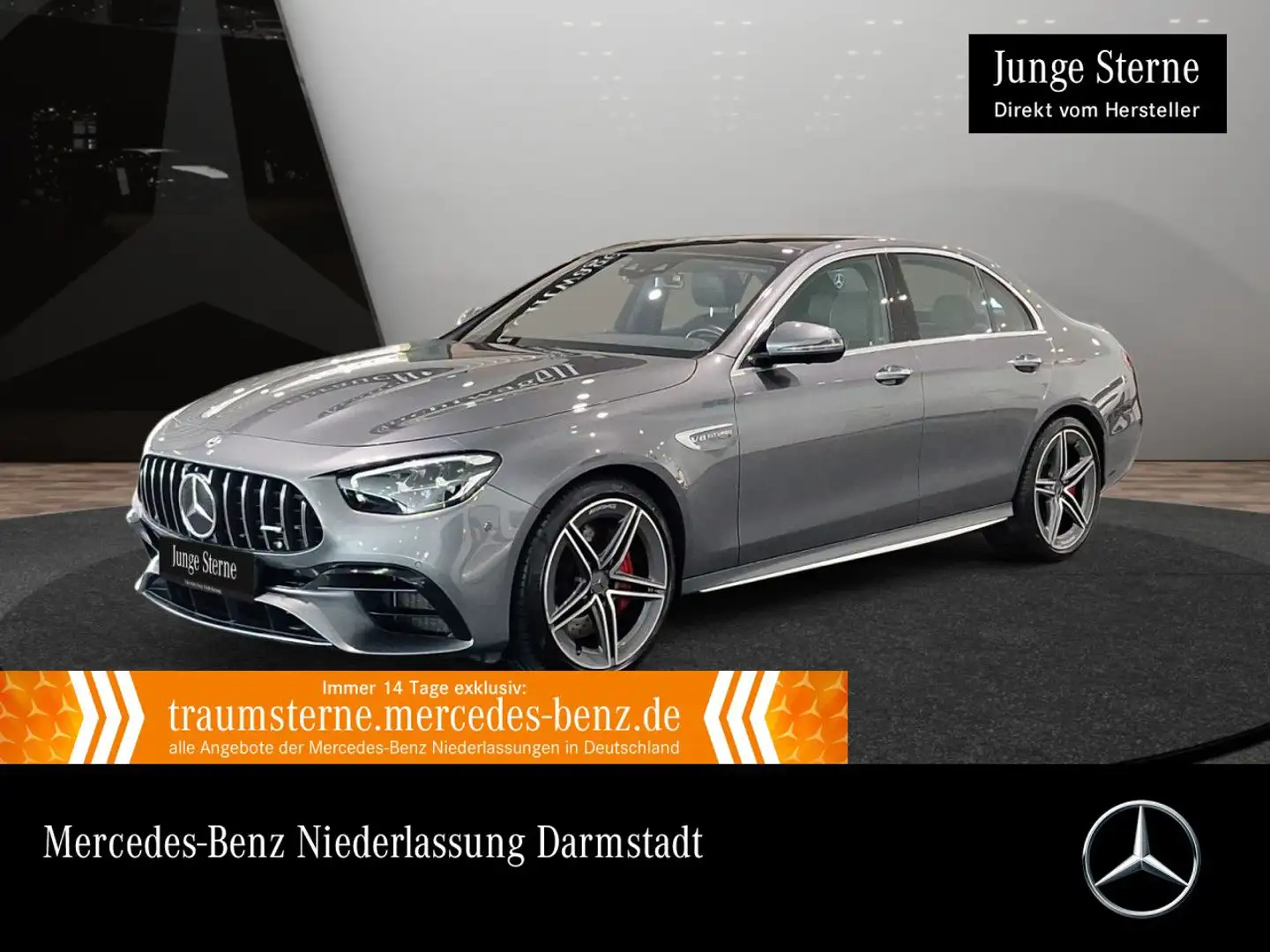 Mercedes-Benz E 63 AMG E 63 S 4M AMG+DRIVERS+PANO+360+LED+STHZG+FAHRASS Grau - 1