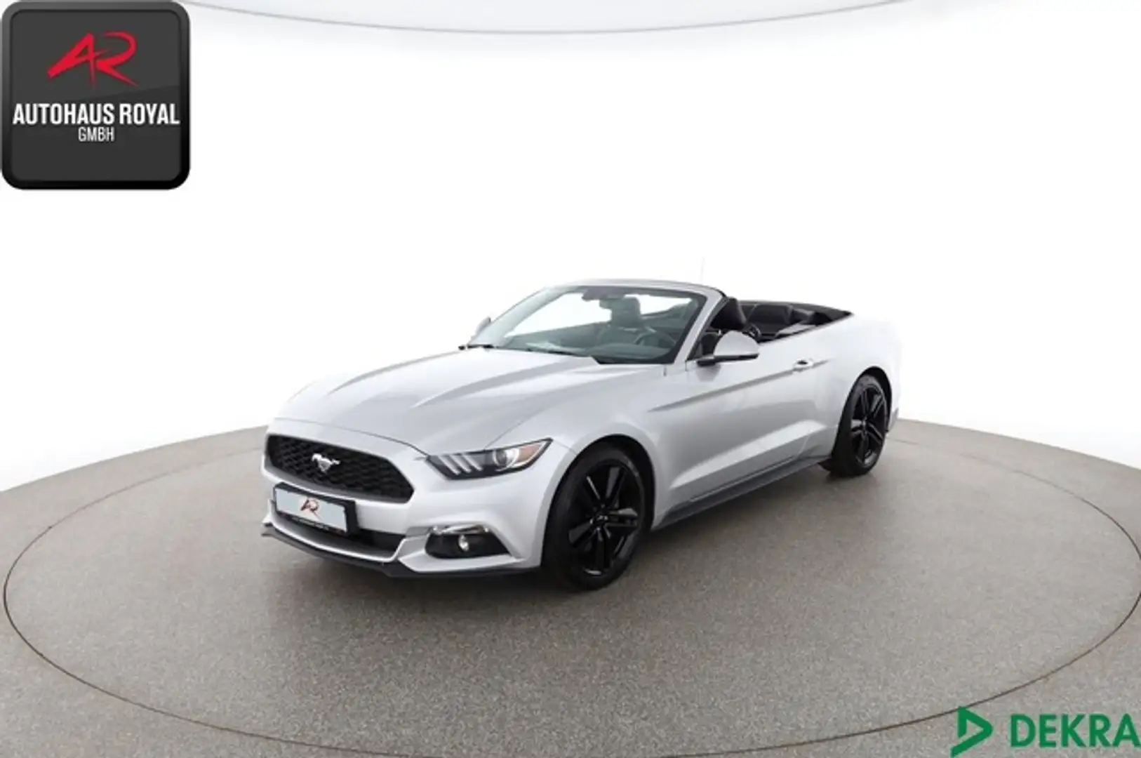 Ford Mustang 2.3 EB SITZKLIMA,1.HD,SCHECKHEFT,KAMERA Silber - 1