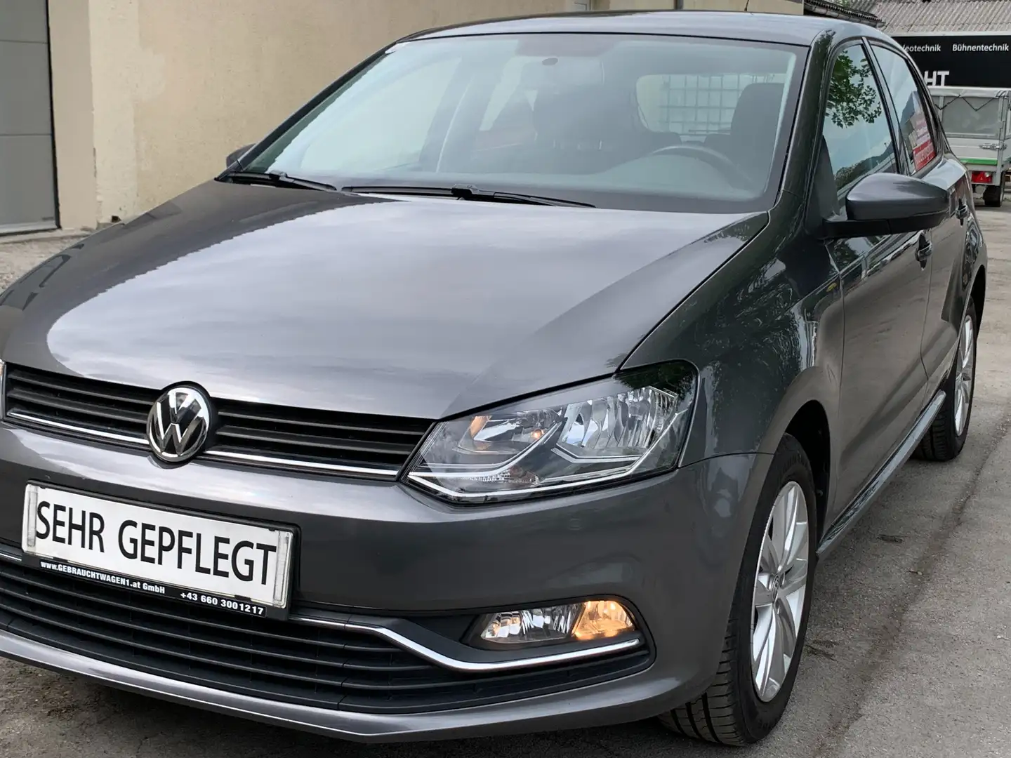 Volkswagen Polo NUR VW-Service | € 0,- Anzahlung | 3J. Garantie Grau - 1