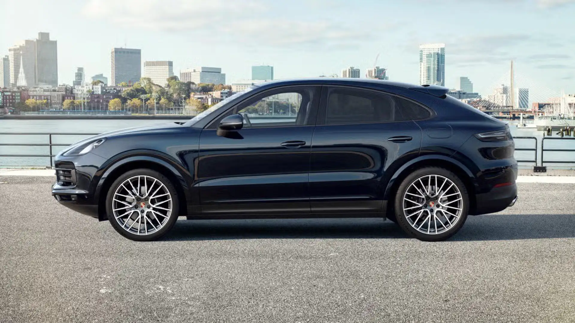 Porsche Cayenne Cayenne Coupé 3.0 V6 E-Hybrid Bleu - 2