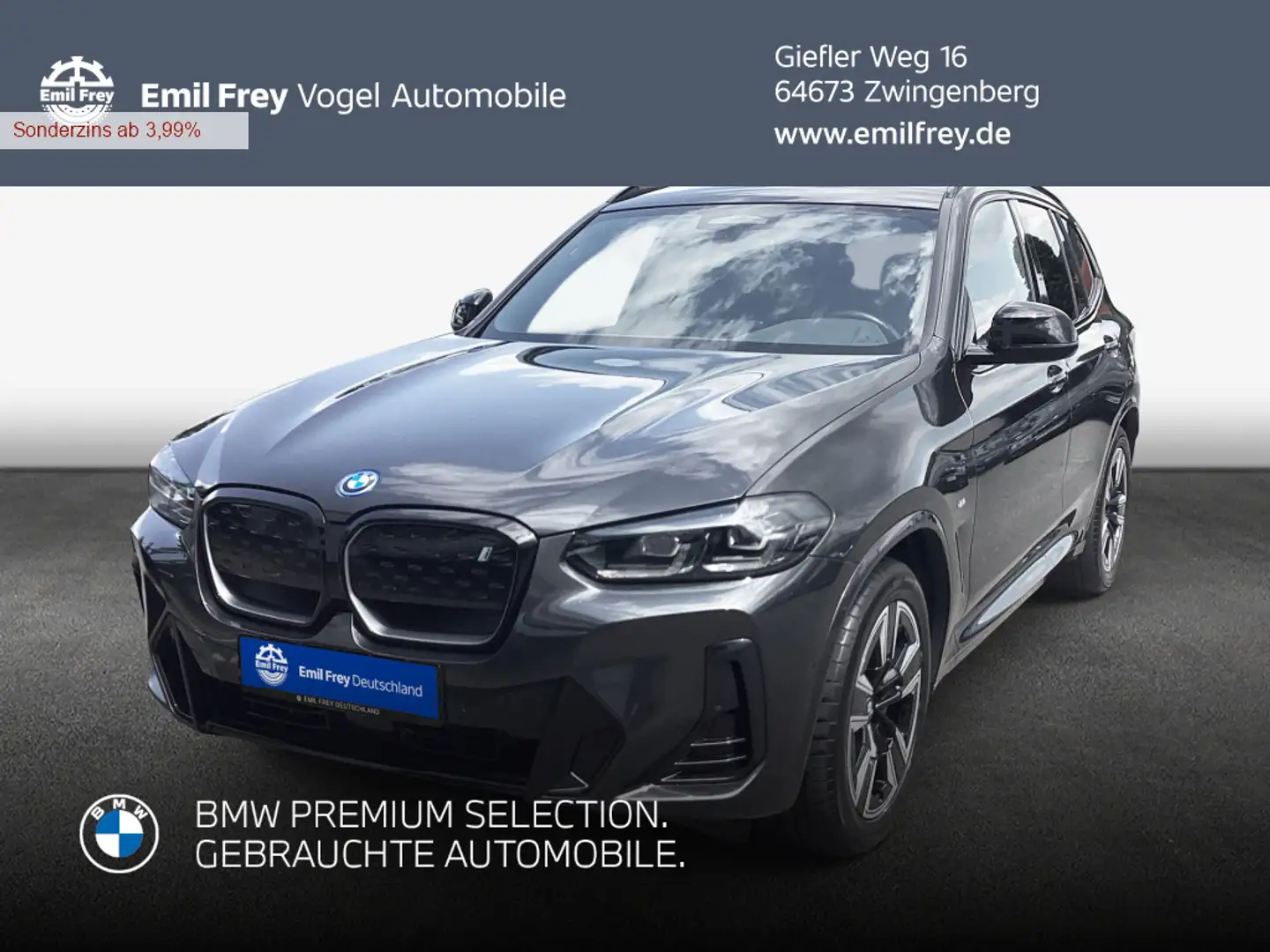 BMW iX3 Inspiring Grijs - 1
