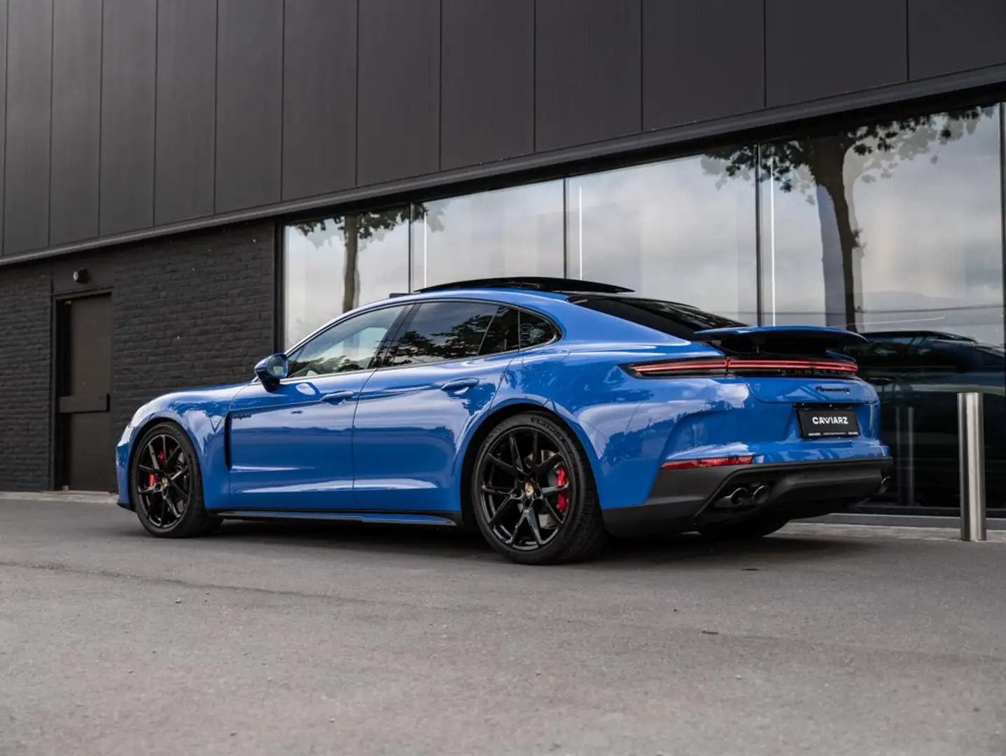 Porsche Panamera 4S E-HYB SPORTUITL/CHRONO/21"/AIR/HD-MATR/HUD/ACC Albastru - 2