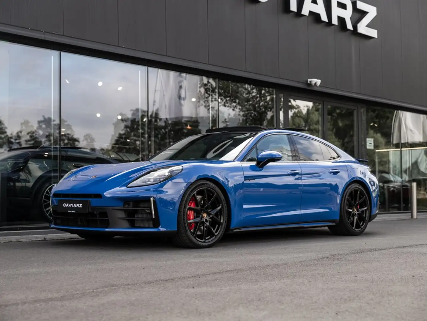 Porsche Panamera 4S E-HYB SPORTUITL/CHRONO/21"/AIR/HD-MATR/HUD/ACC Albastru - 1