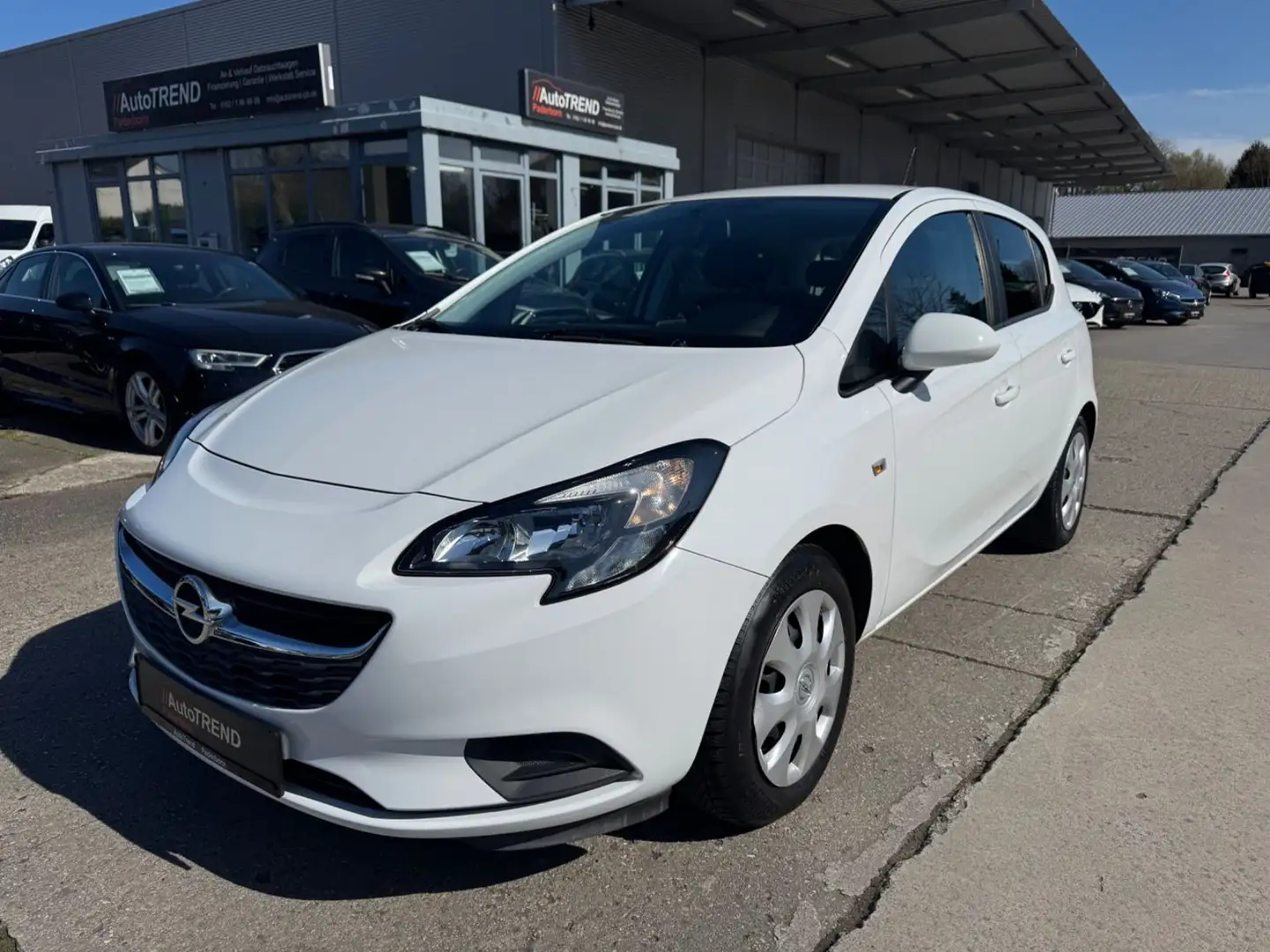 Opel Corsa E Edition*LPG*1.Hand*8-Fach*Navi*PDC Blanc - 2