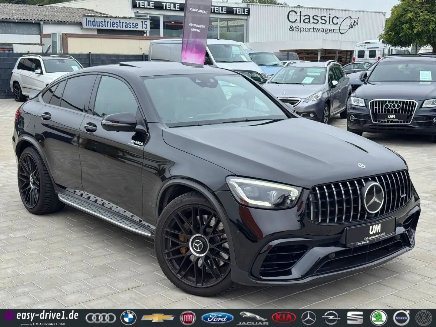 Mercedes-Benz GLC 63 AMG Coupe/ACC/SITZKLIMA/PERF. AGA/BURM Noir - 1